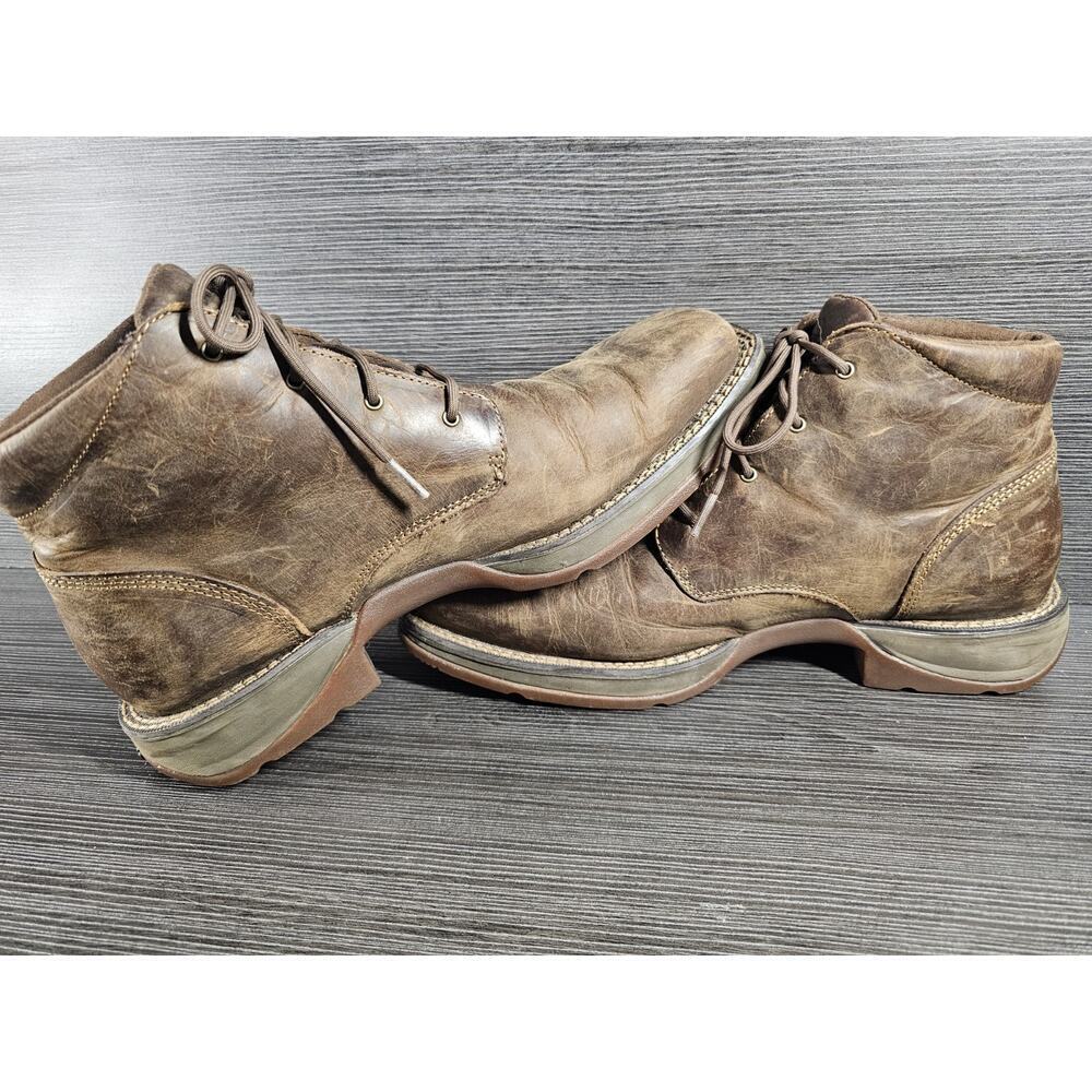 Durango Mens Red Dirt Rebel 5" Square Toe Chukka Western Boots DDB0248 Size 11 - Picture 7 of 10
